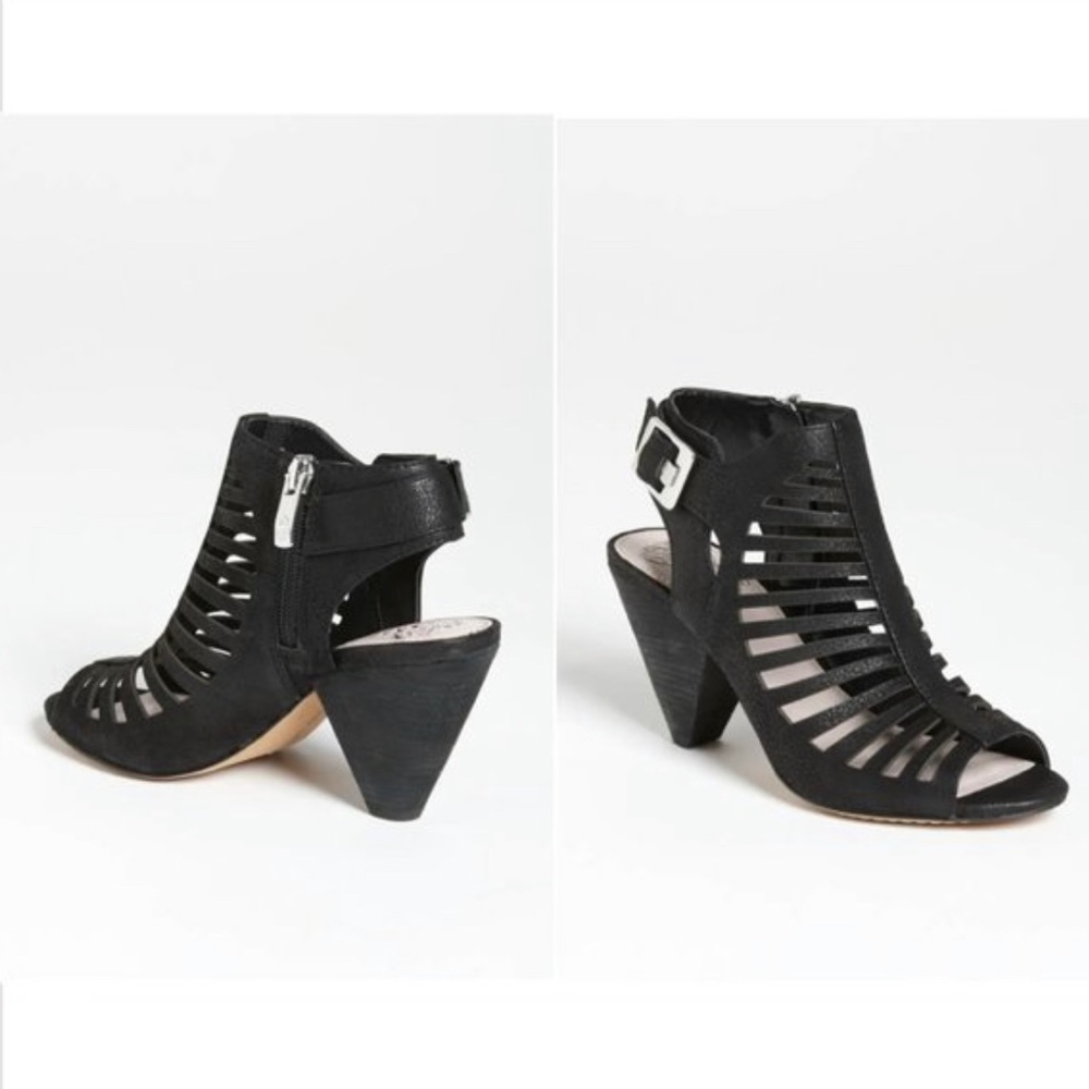 Vince Camuto VV Eliana Caged Leather Heel Size 8